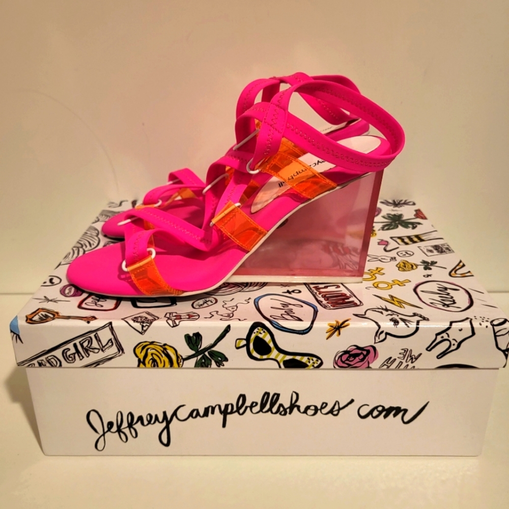 Jeffrey Campbell Le Sport Sandal Size 7.5